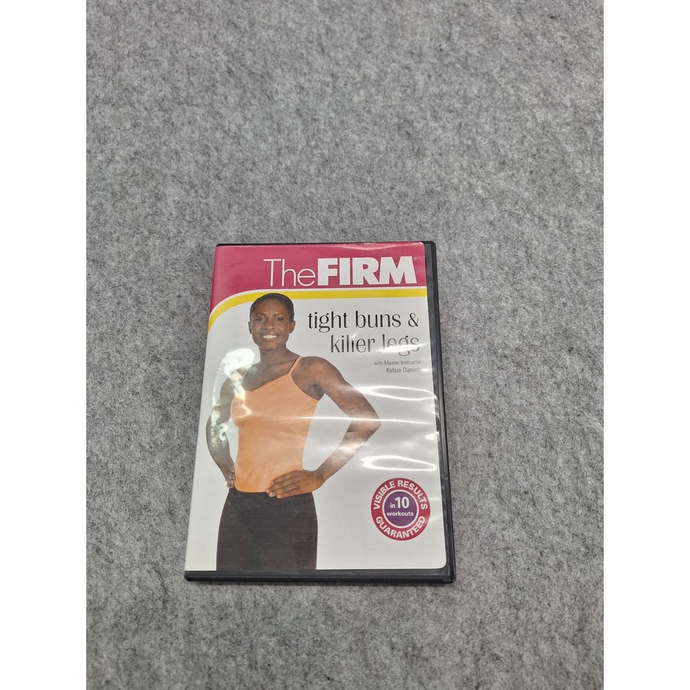 The FIRM Tight Buns Killer Legs DVD Workout Fitness Exercise VHS 2007
